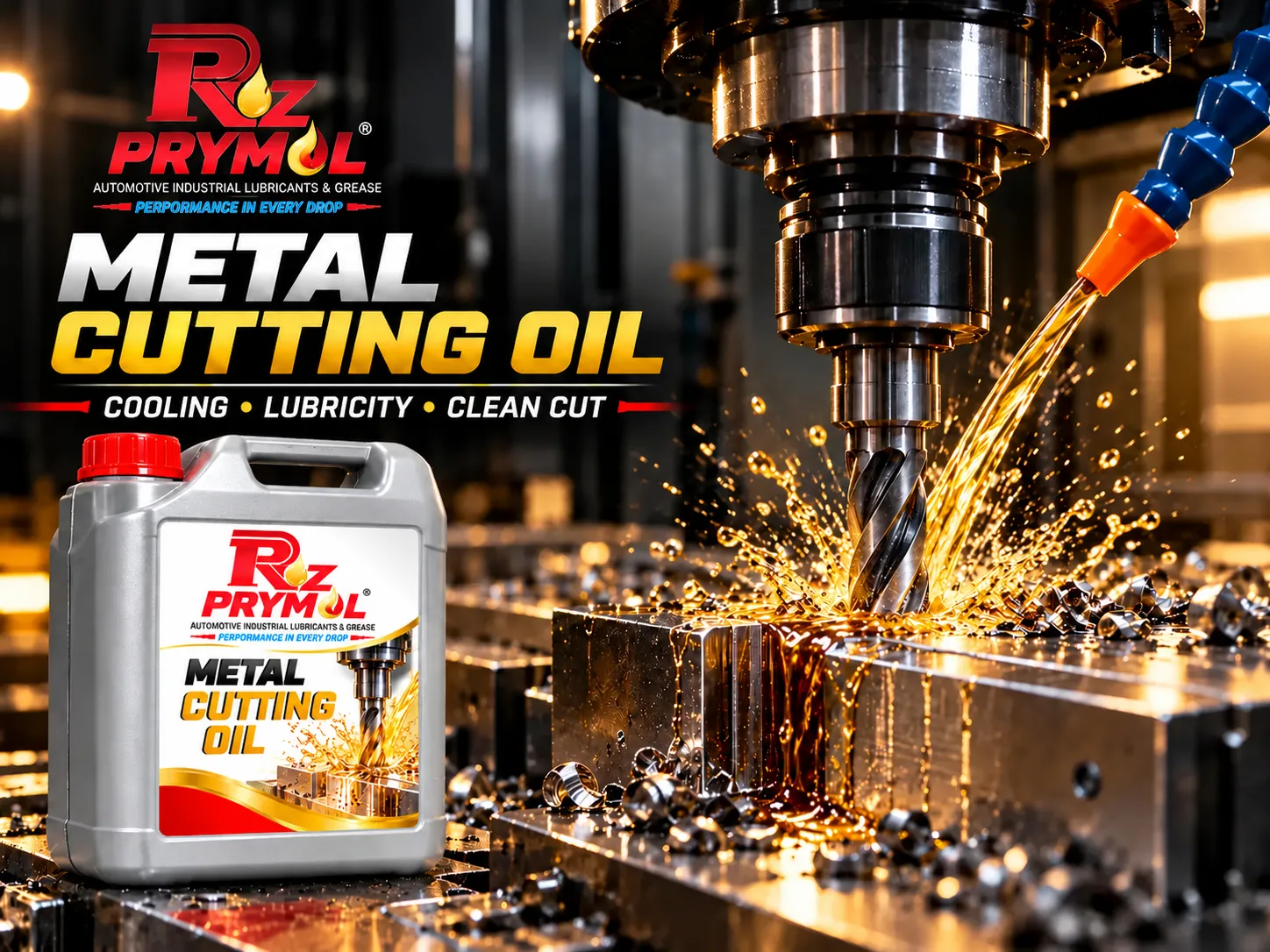 Prymol metal cutting oil emulsion